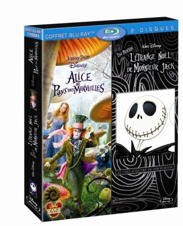 Coffret alice aux pays des merveilles ; l'étrange noël de mr. jack Films
