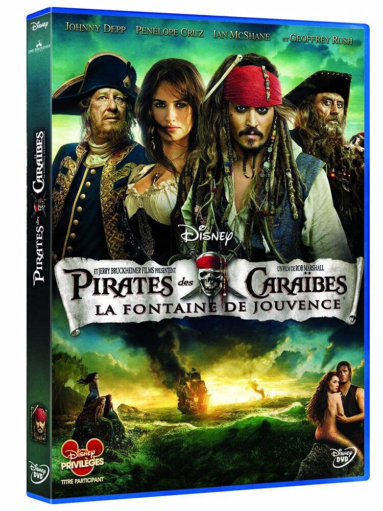 Pirates des caraïbes 4 : la fontaine de jouvence Films