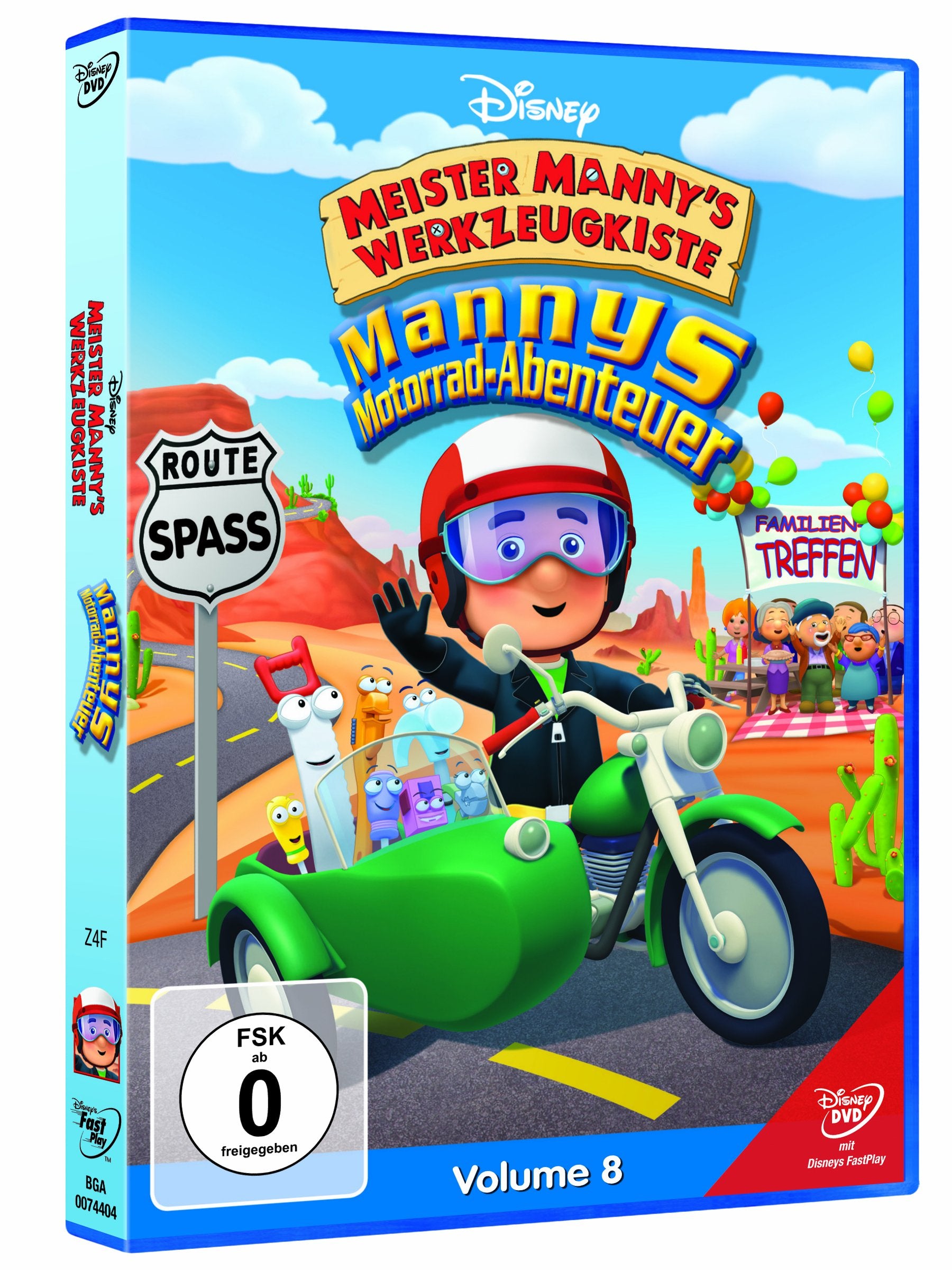 Meister Manny's Werkzeugkiste Volume 8 - Meister Manny's Motorrad-Abenteuer Movies