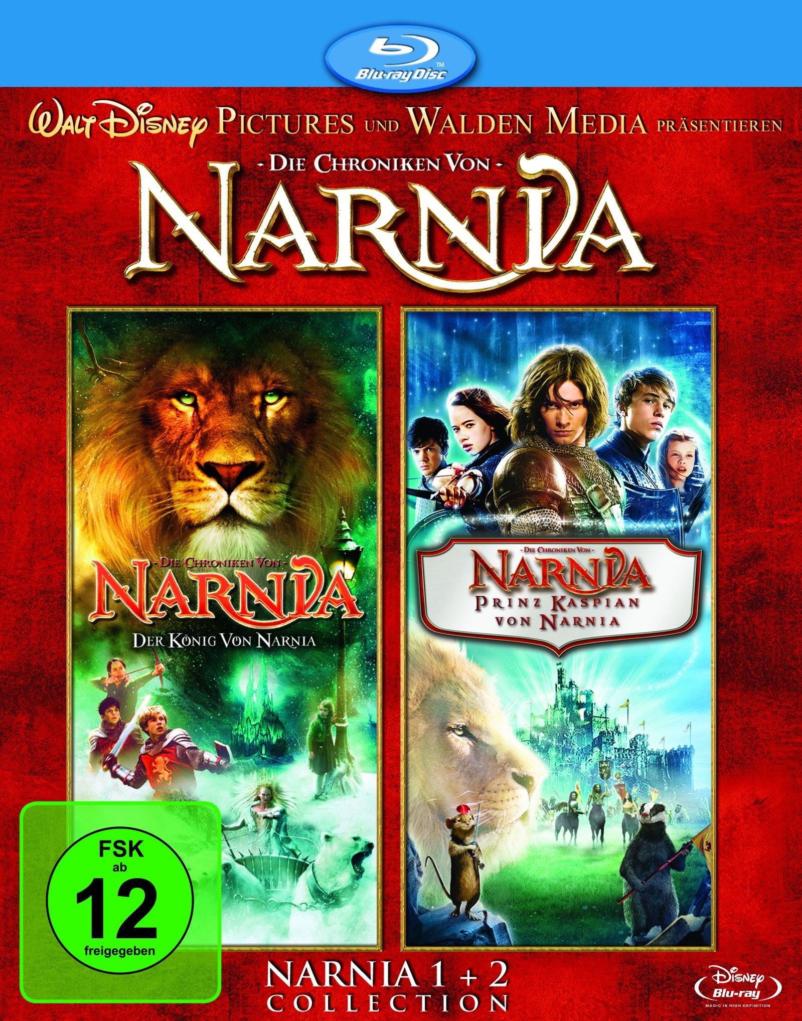 Die Chroniken von Narnia 1+2: Der König von Narnia / Prinz Kaspian von Narnia Movies
