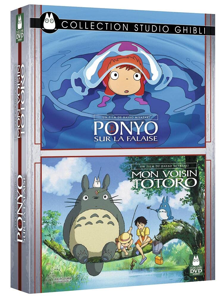 Mon voisin Totoro + Ponyo sur la falaise - coffret 2 DVD Movies