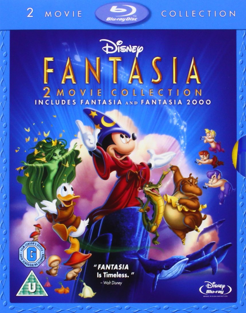 FANTASIA FANTASIA 2000 BLURAY - Fantasia Fantasia 2000 Doublepack (2 Blu-ray) Movies