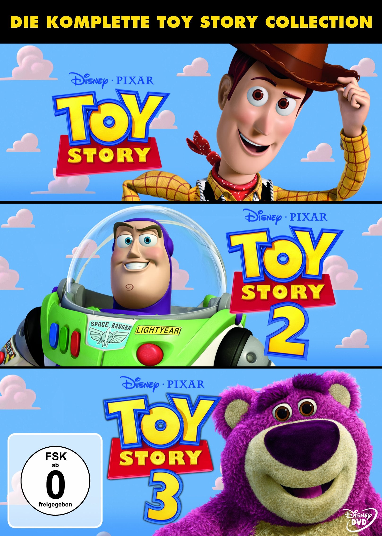 Toy Story 1-3 - Die komplette Toy Story Collection Films