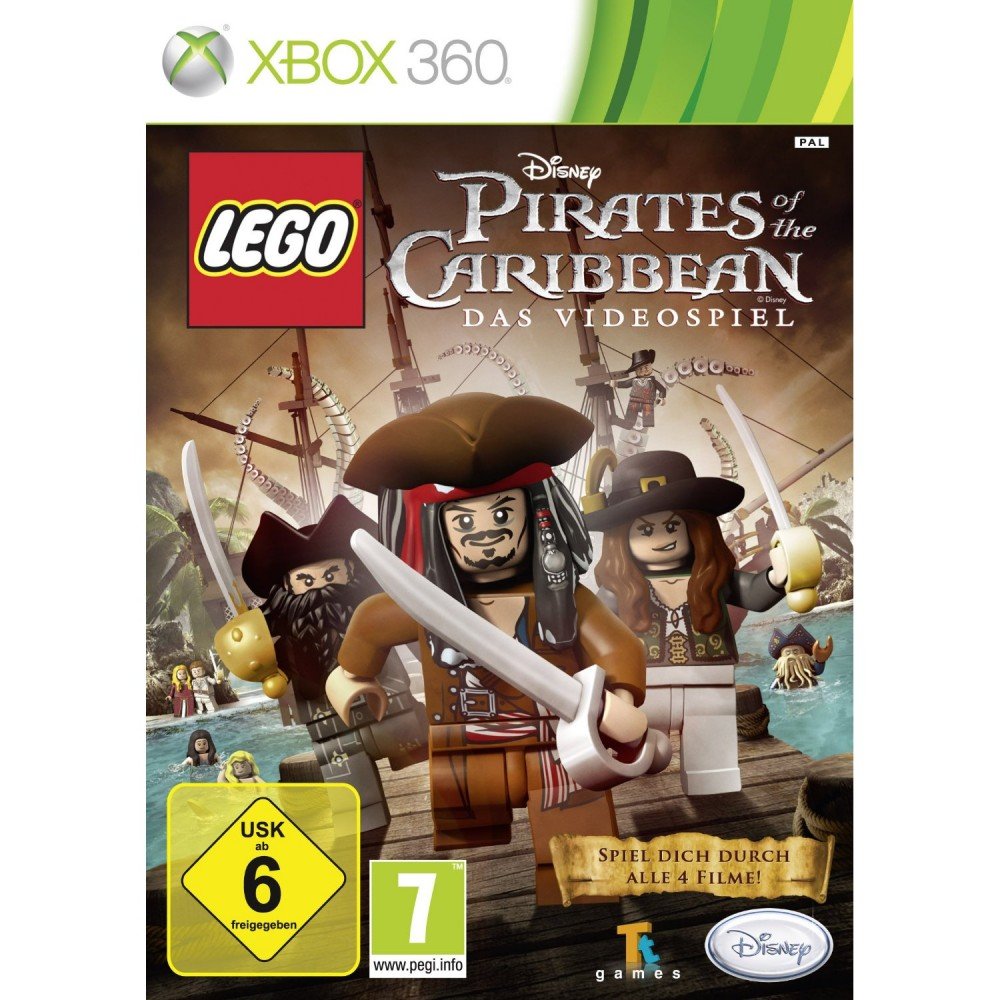 LEGO Pirates of the Caribbean (XBOX 360) game