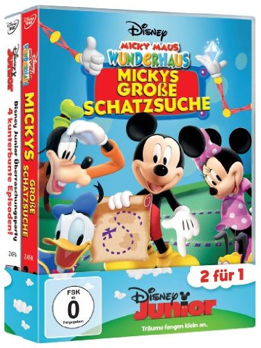 Disney Junior Pack 02: Mickys große Schatzsuche + Disney Junior Überraschungsparty Films