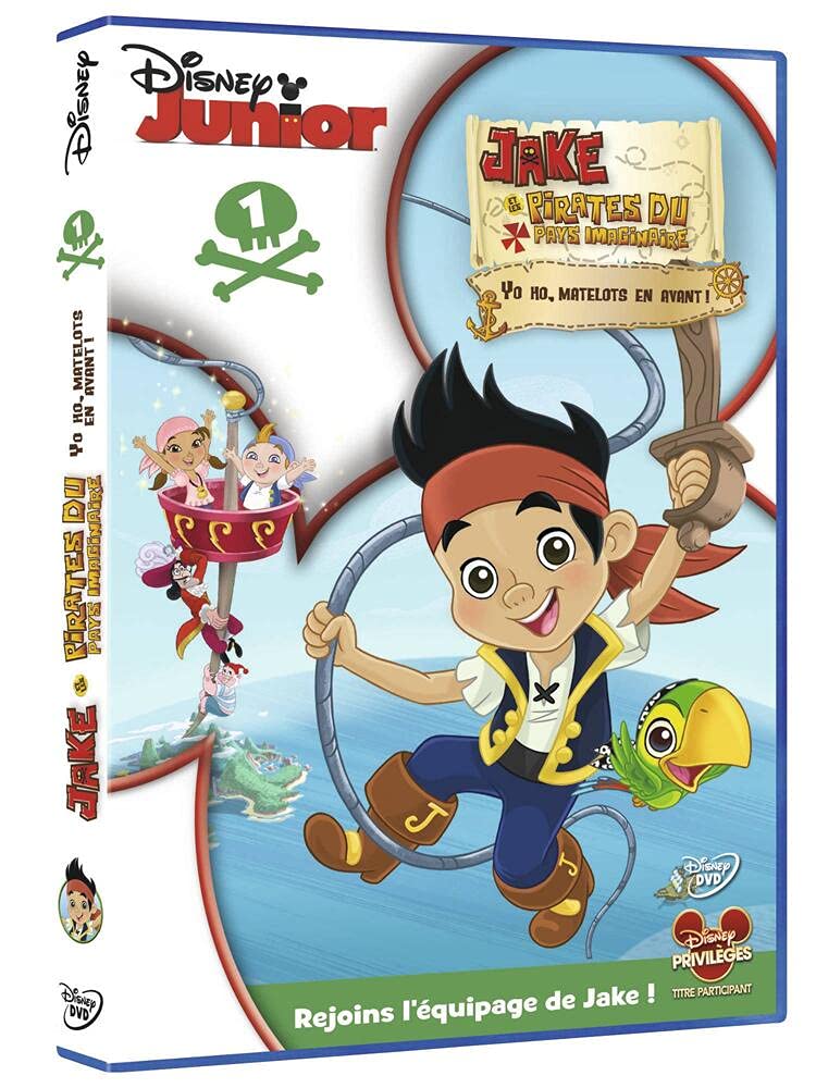 Jake et les pirates du pays imaginaire, vol. 1 : yo ho, matelots en avant ! Movies