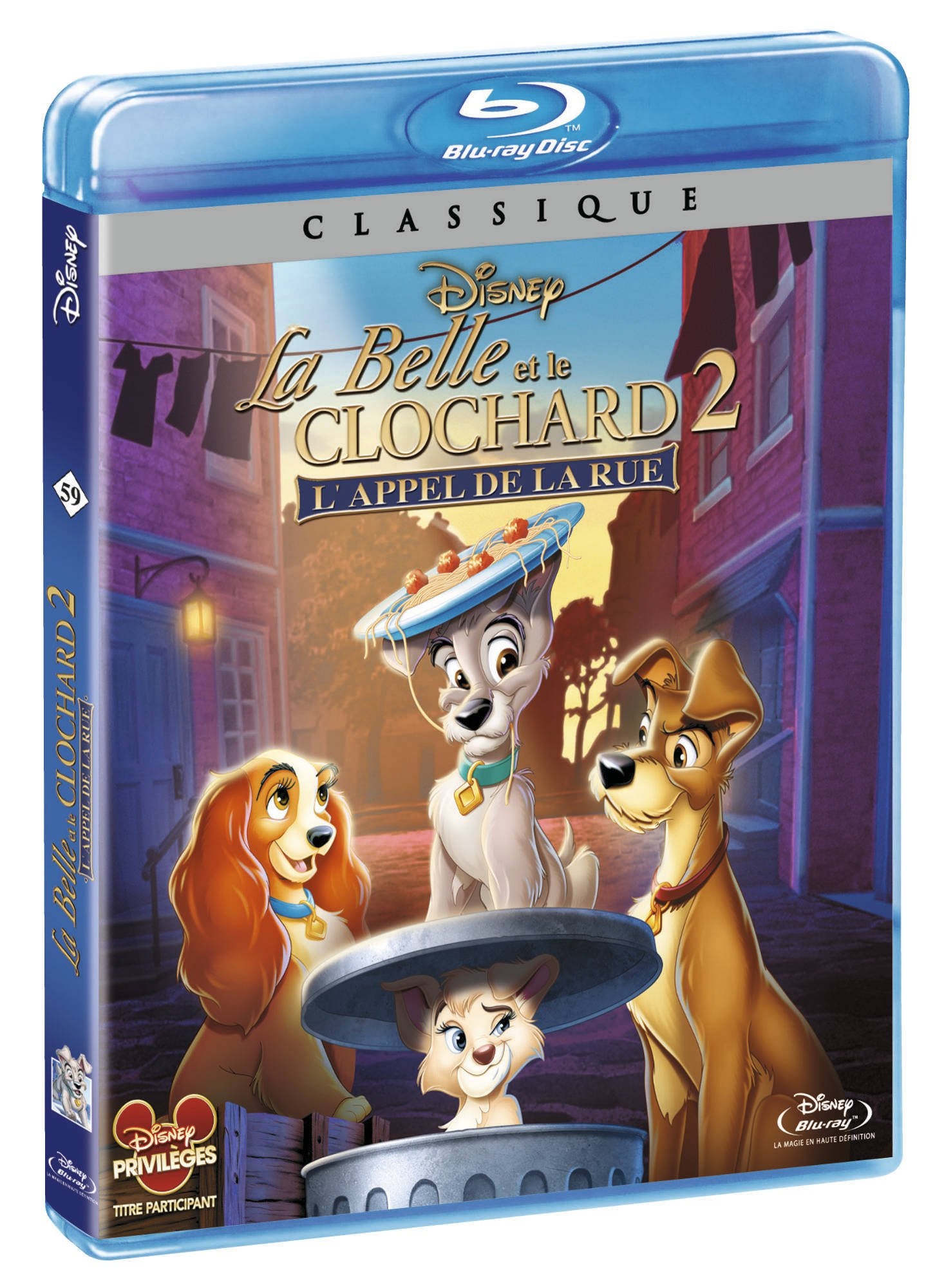 La belle et le clochard 2 : l'appel de la rue Films