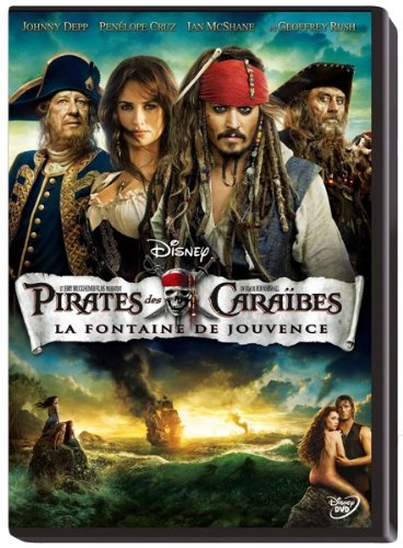 Pirates des Caraïbes 4-la Fontaine de Jouvence dvd