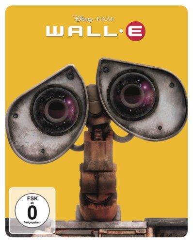Wall-E, Der Letzte räumt die Erde auf, Steelbook, 1 Blu-ray: Für Hörgeschädigte geeignet. Ausgezeichnet mit dem Golden Globe 2009, Oscar 2009 für den Besten Animationsfilm und BAFTA-Award 2009.USA Movies
