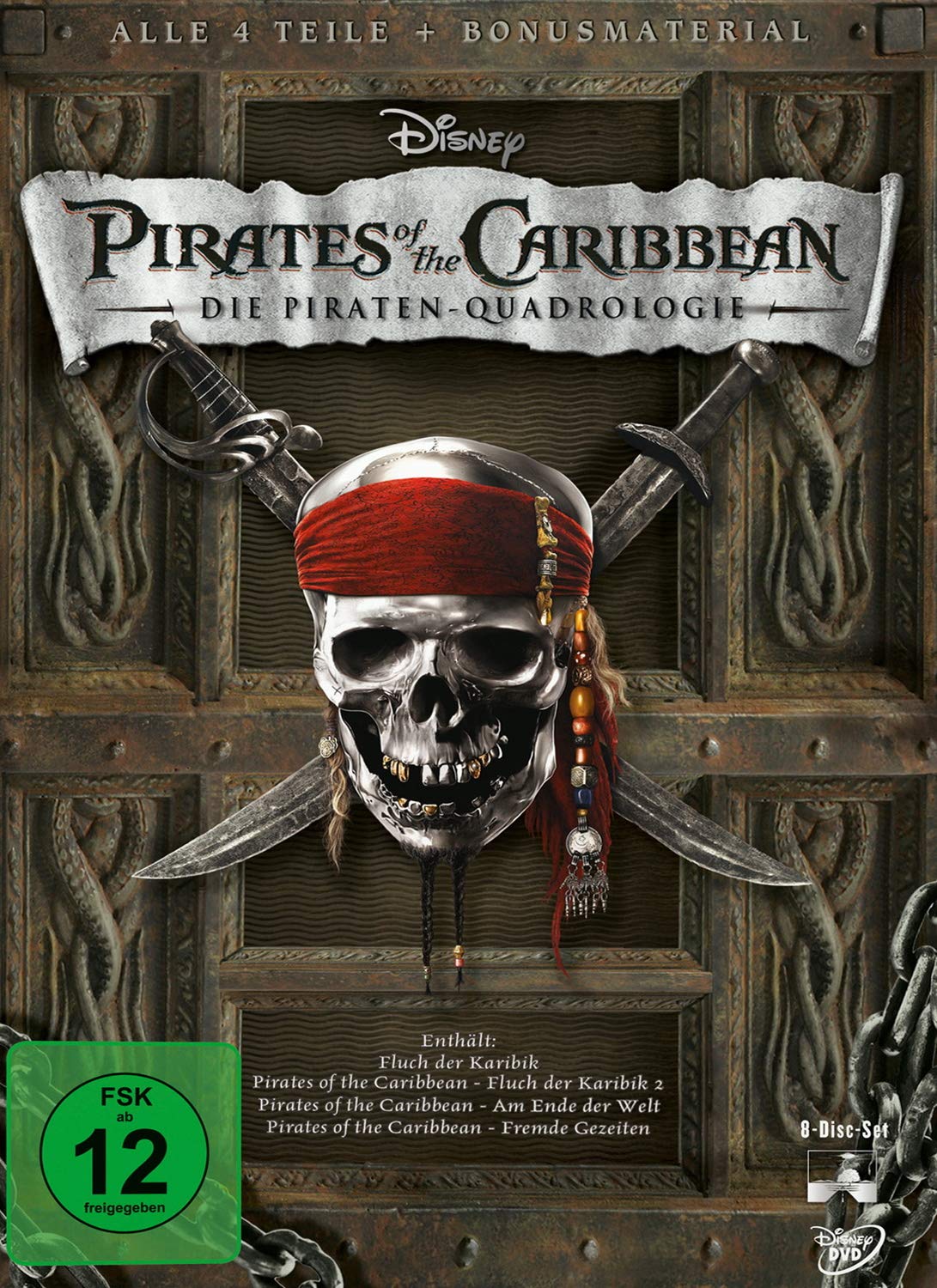 Pirates of the Caribbean 1-4 Collection - Die Piraten-Quadrologie Movies