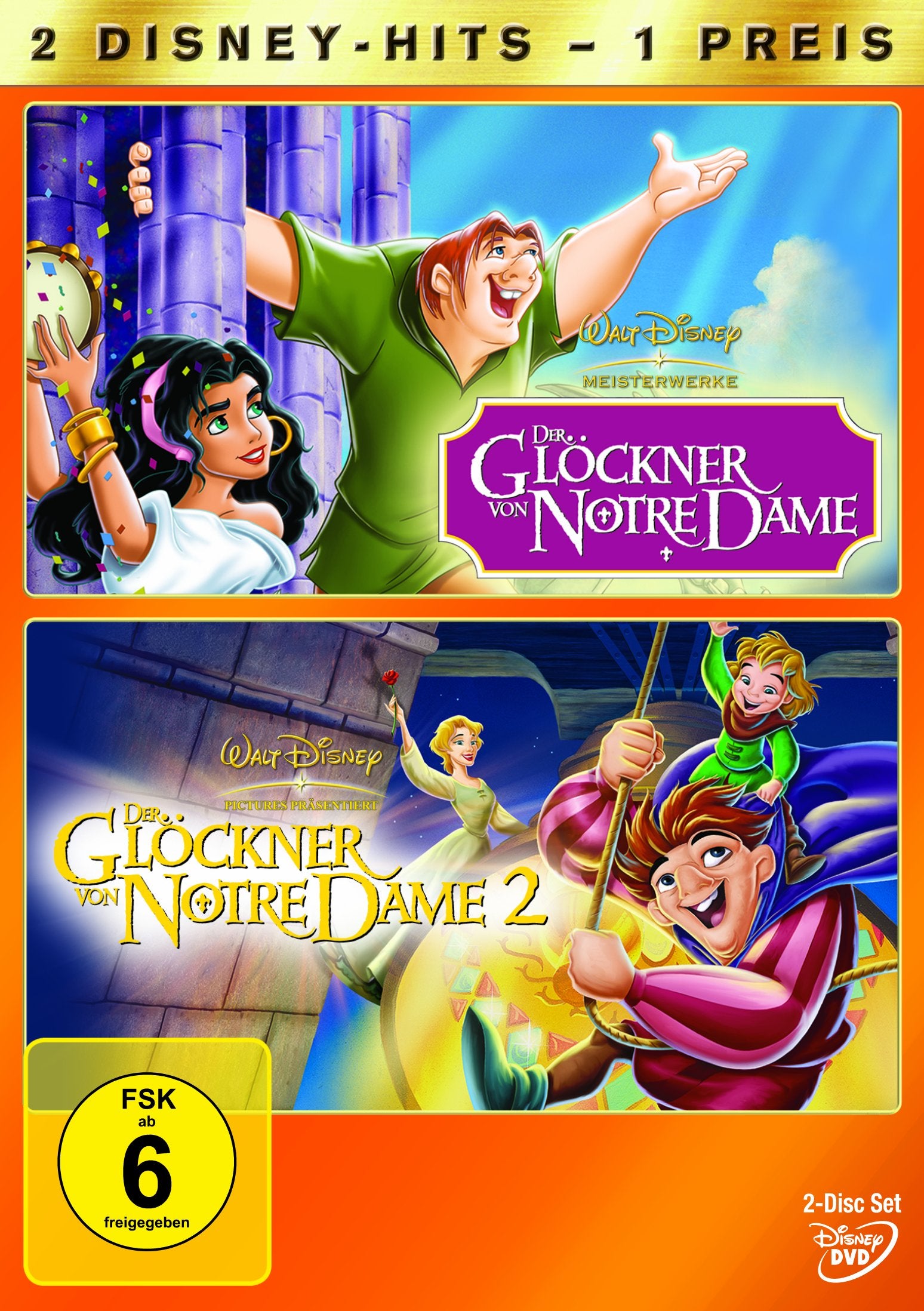 Der Glöckner von Notre Dame 1+2 Movies