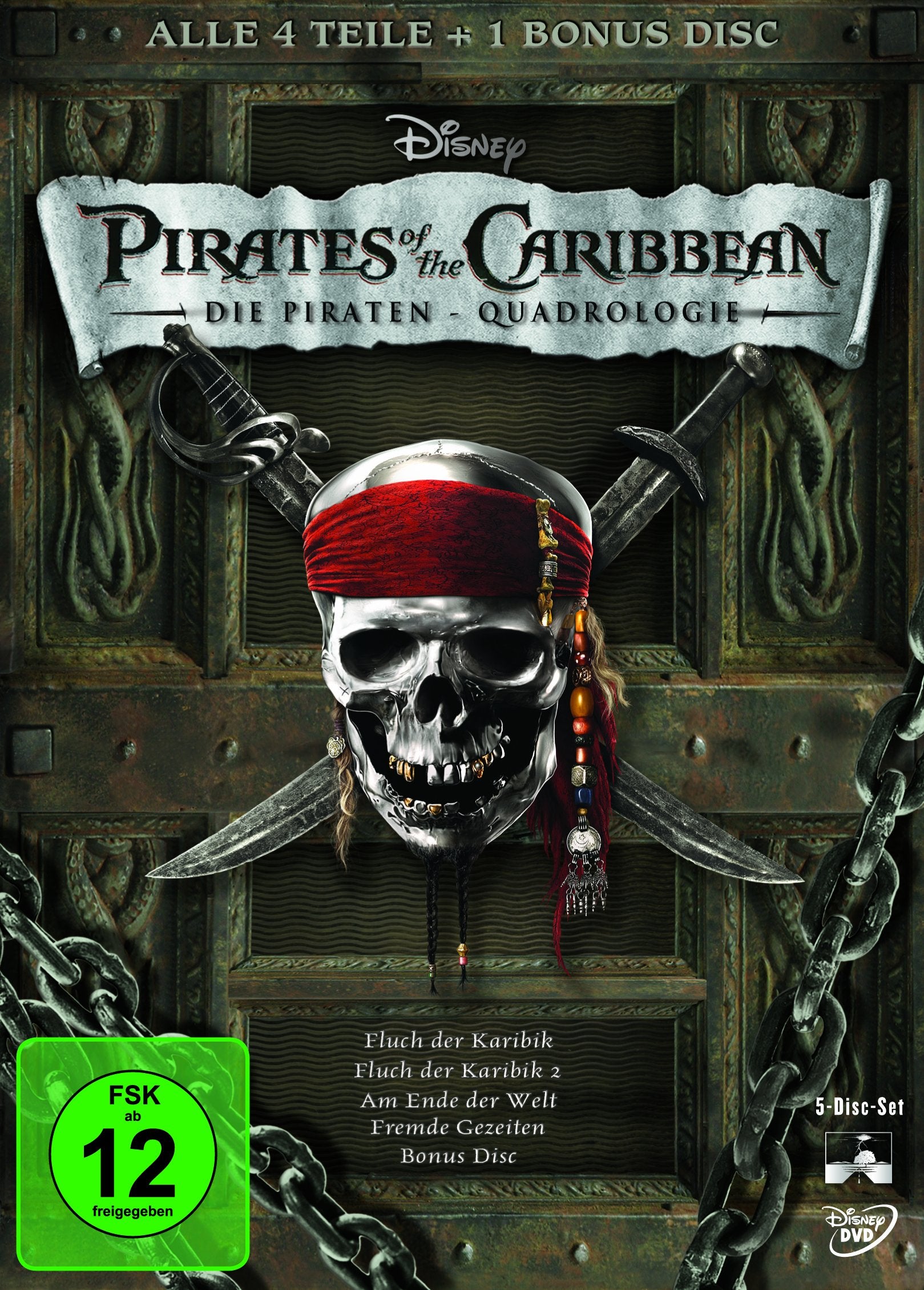 Pirates of the Caribbean 1-4 Collection - Die Piraten-Quadrologie Movies