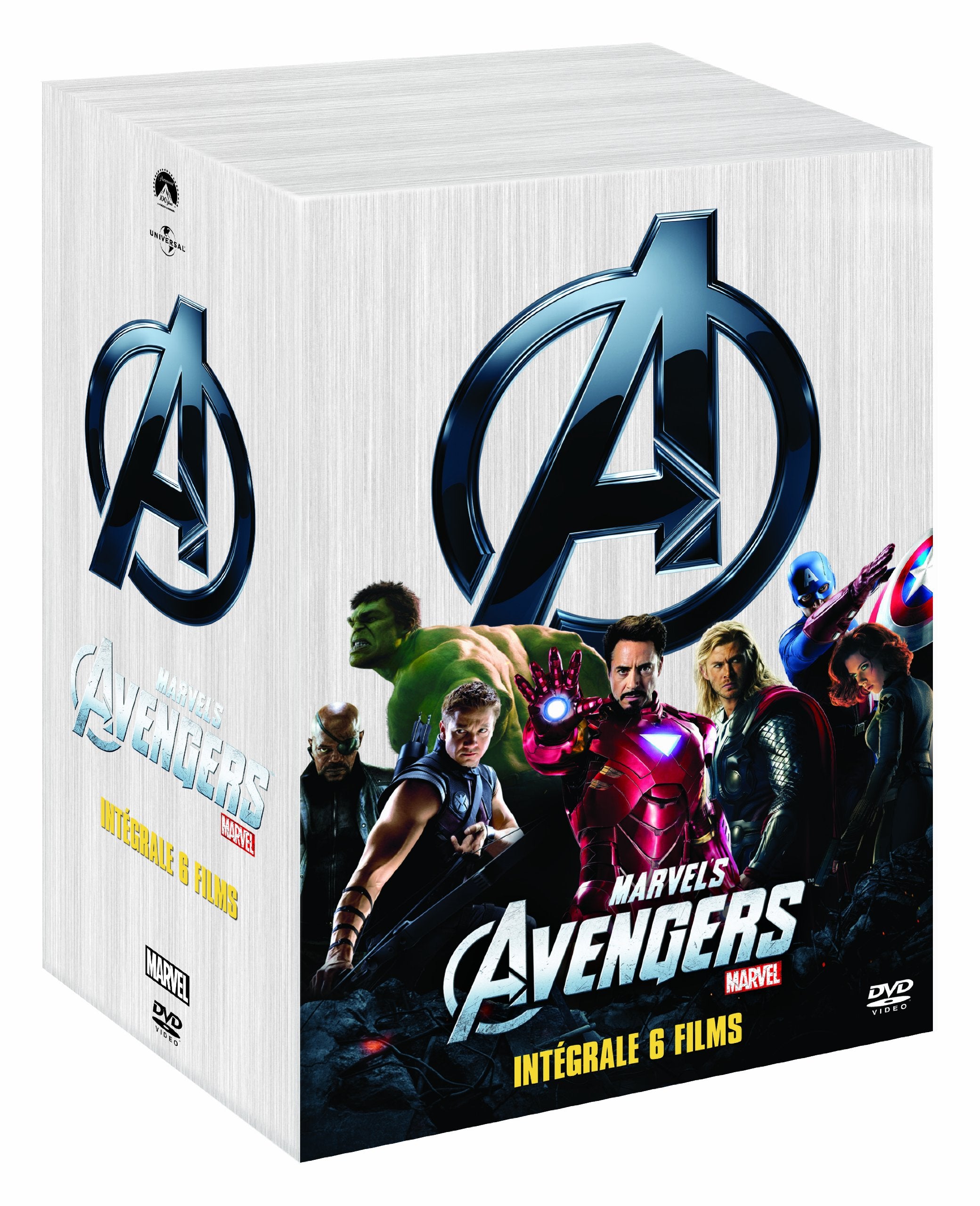 Marvel complete collection : iron man ; iron man 2 ; the incredible hulk ; thor ; captain america Films