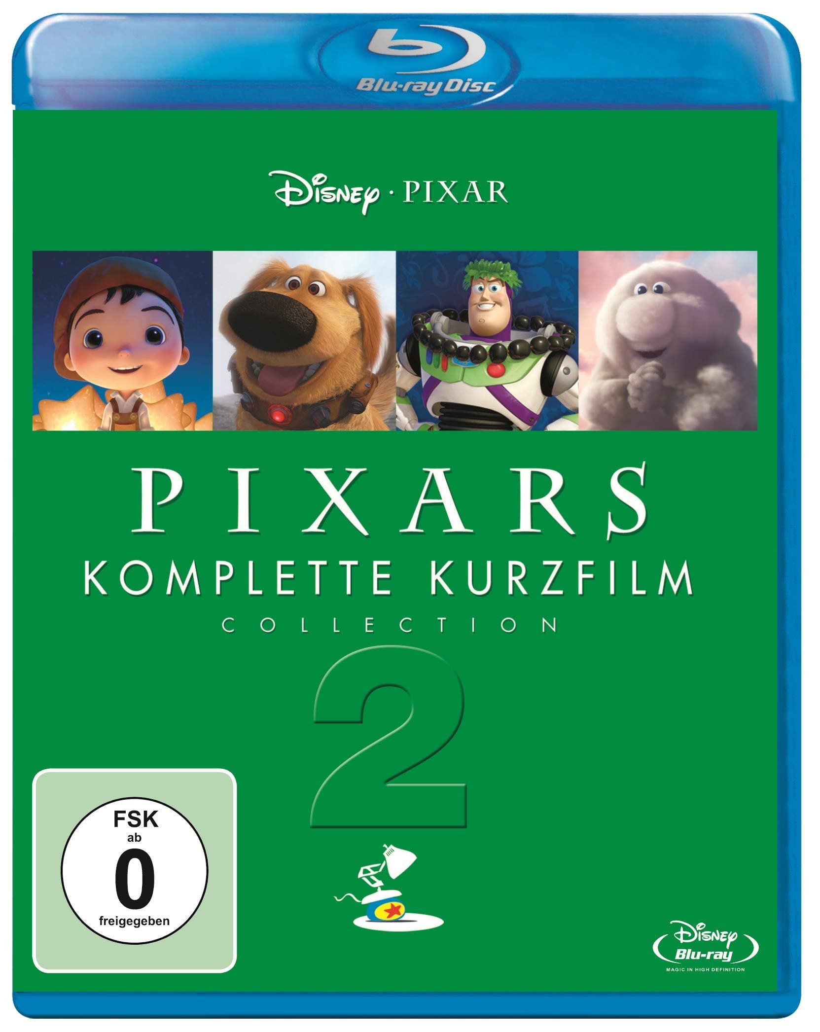 Pixars komplette Kurzfilm Collection Films