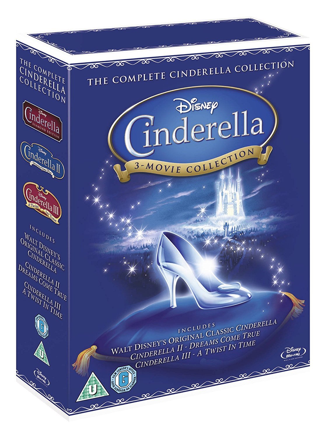 Cinderella 3-Movie Collection Trilogy 1, 2, 3 (Special Box Set) (Blu-Ray) Films