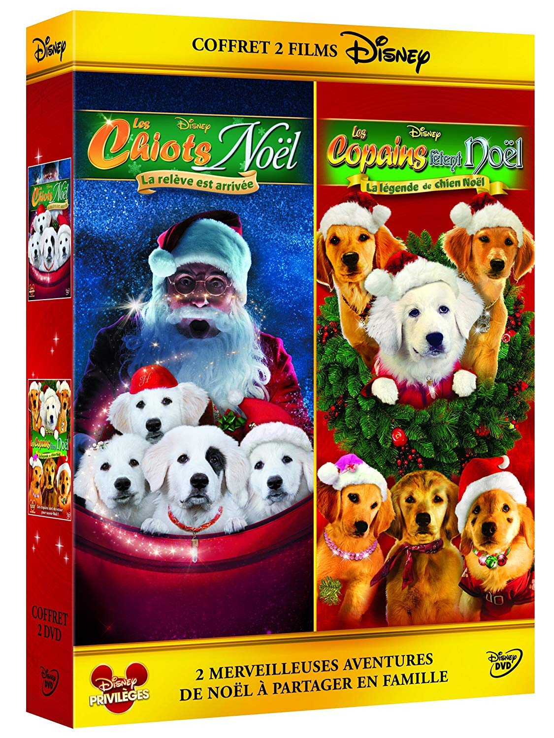 Coffret les chiots de noël : la relève est arrivée ; les copains fêtent noël Films