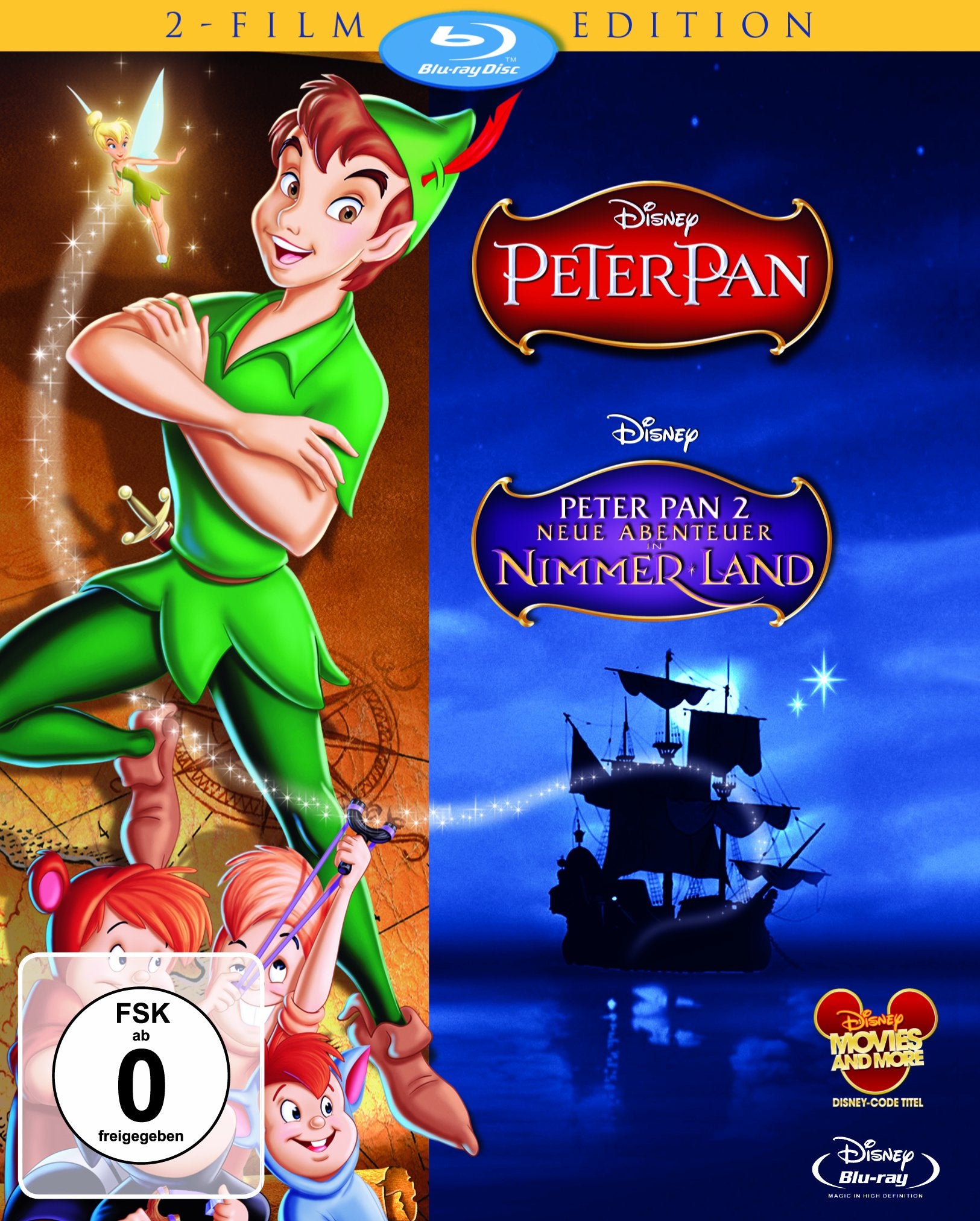 Peter Pan 1+2 Movies