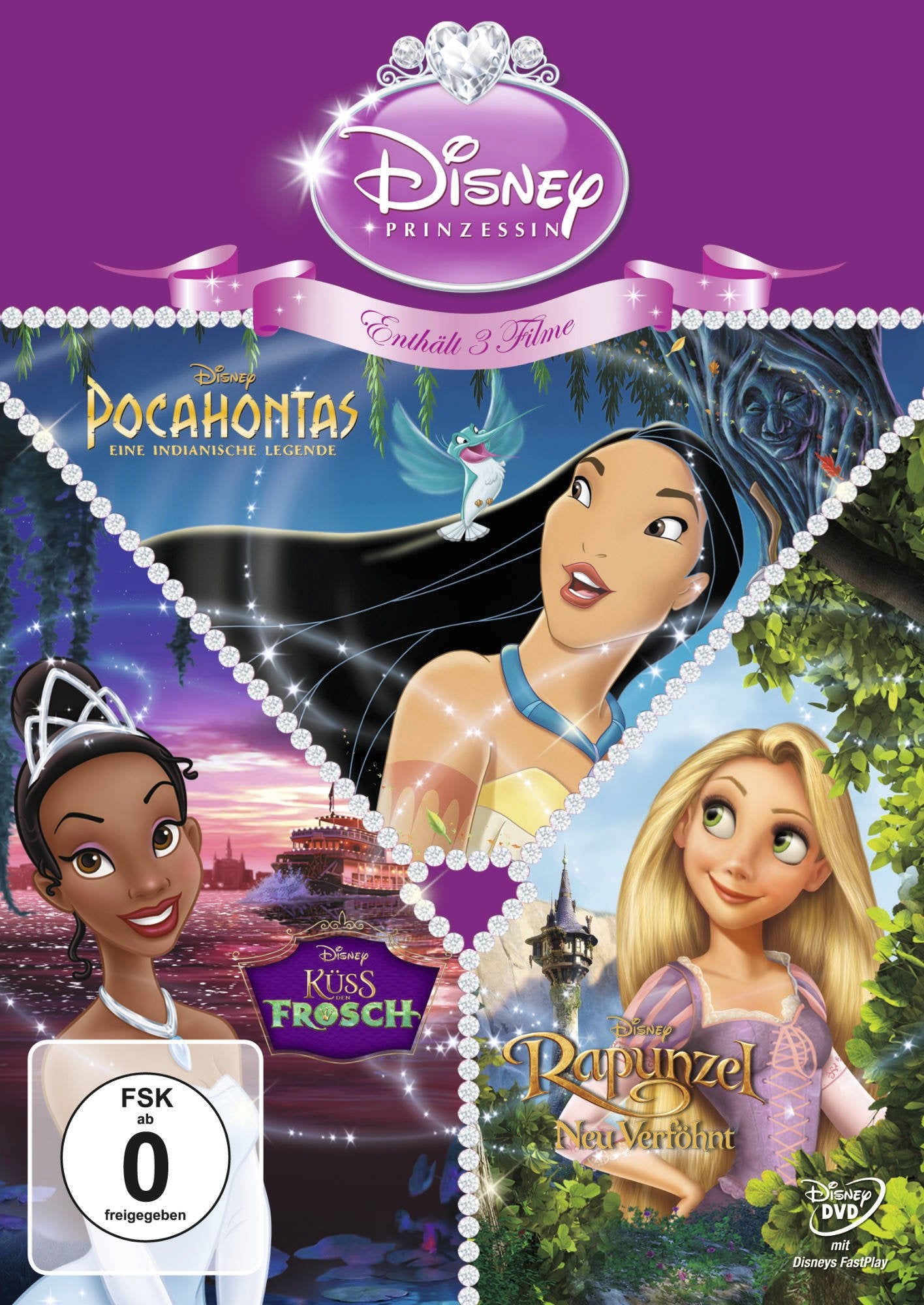 Küss den Frosch & Rapunzel - Neu verföhnt & Pocahontas Movies