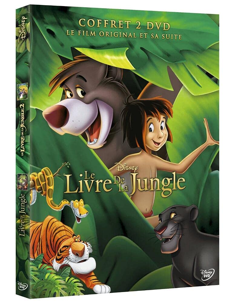 Coffret le livre de la jungle : le livre de la jungle ; le livre de la jungle 2 Movies
