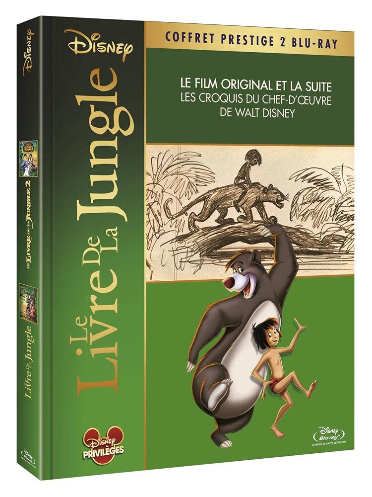 Coffret le livre de la jungle : le livre de la jungle ; le livre de la jungle 2 Movies