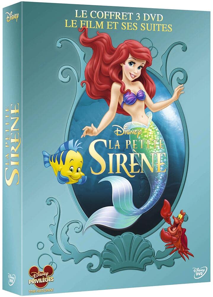 Coffret la petite sirène : la petite sirène ; la petite sirène 2, retour à l'océan ; le secret de la petite sirène Movies
