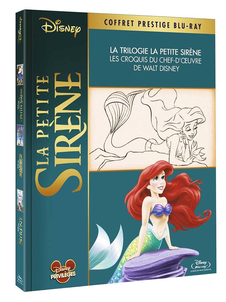 Coffret la petite sirène : la petite sirène ; la petite sirène 2, retour à l'océan ; le secret de la petite sirène Movies