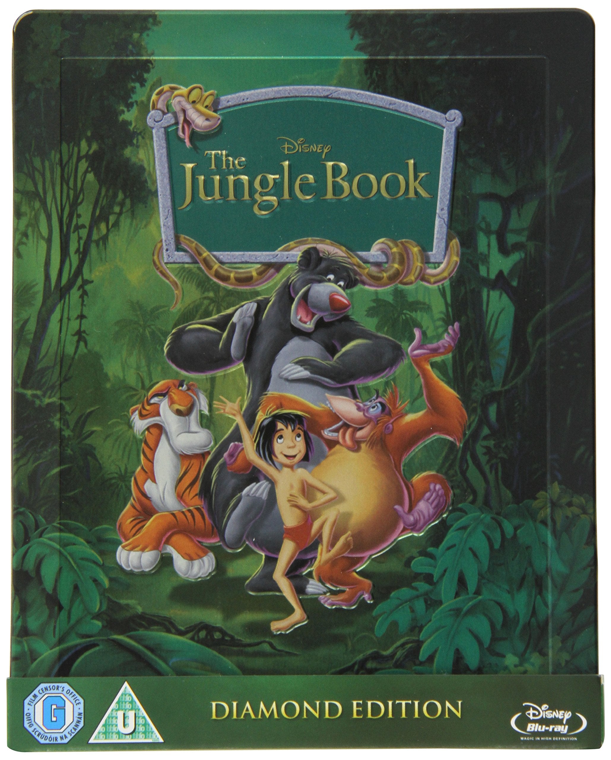 The Jungle Book - Exklusiv Diamond Steelbook Edition - Blu-ray Films
