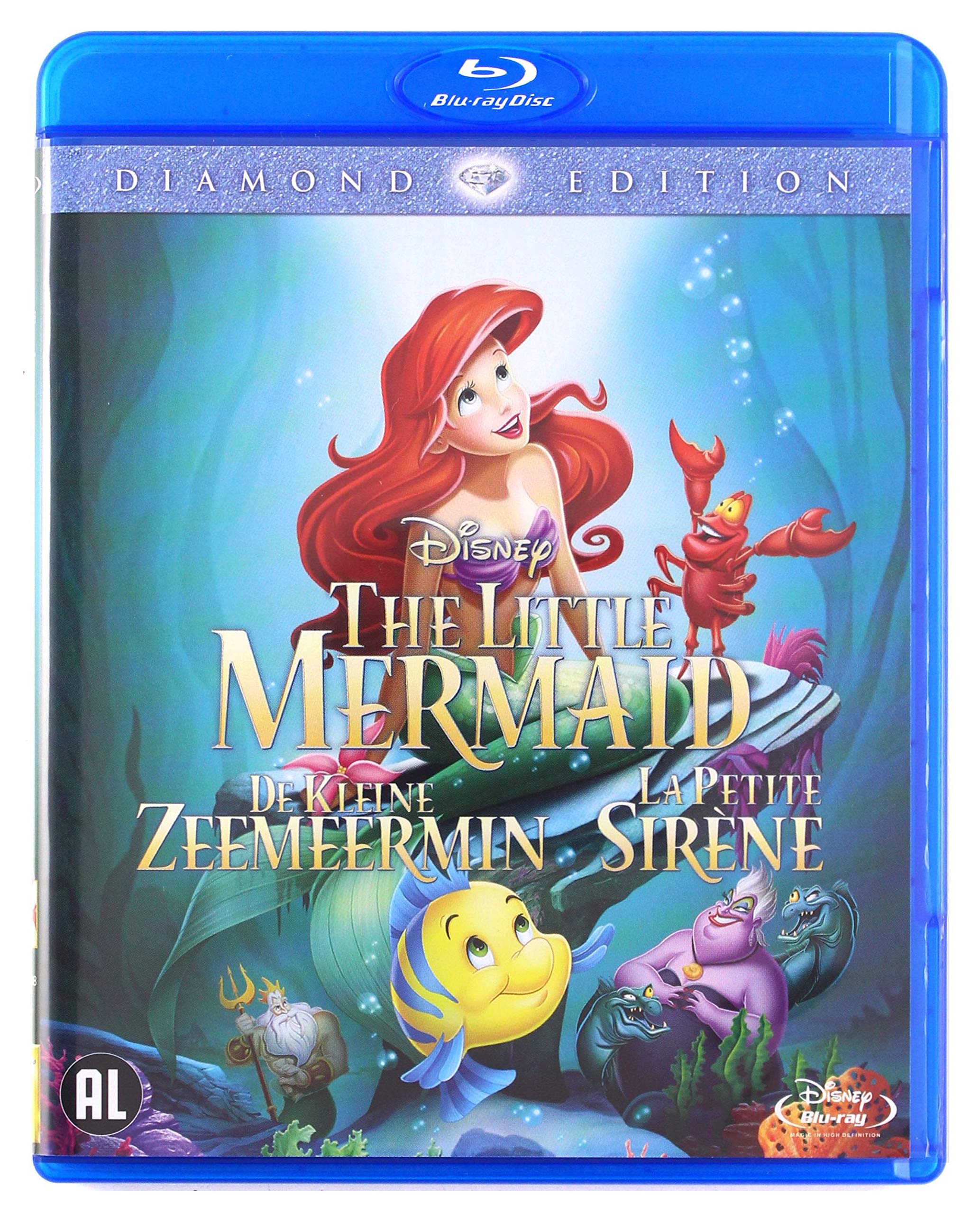 Disnep Little Mermaid (1 x Blu-ray) Films