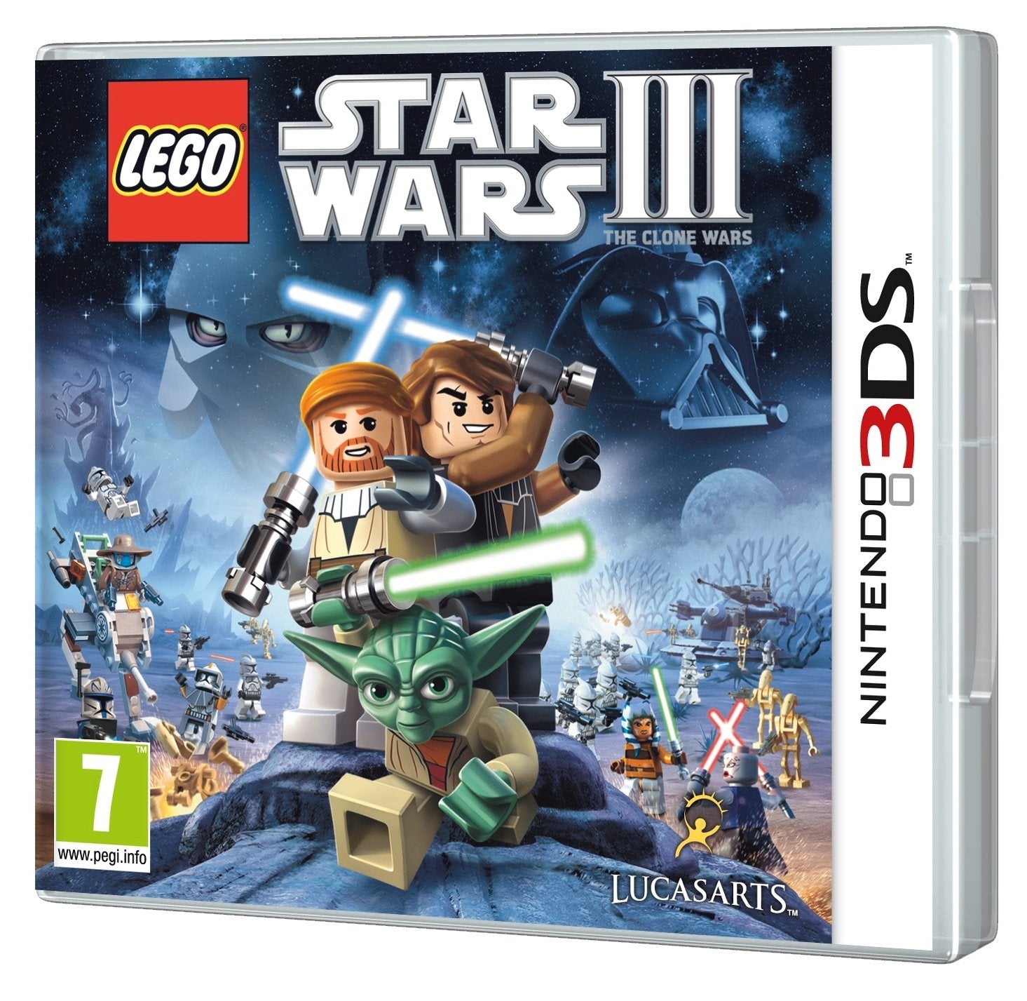 LEGO STAR WARS 3 : THE CLONE WARS - 3DS / Spiel AUF DEUTSCH Multi-Sprachen (kompatibel Nintendo 3DS - 2DS - 3DS XL - 2DS XL ) ** Lieferung 3/4 Werktage + Tracking Nummer ** PC