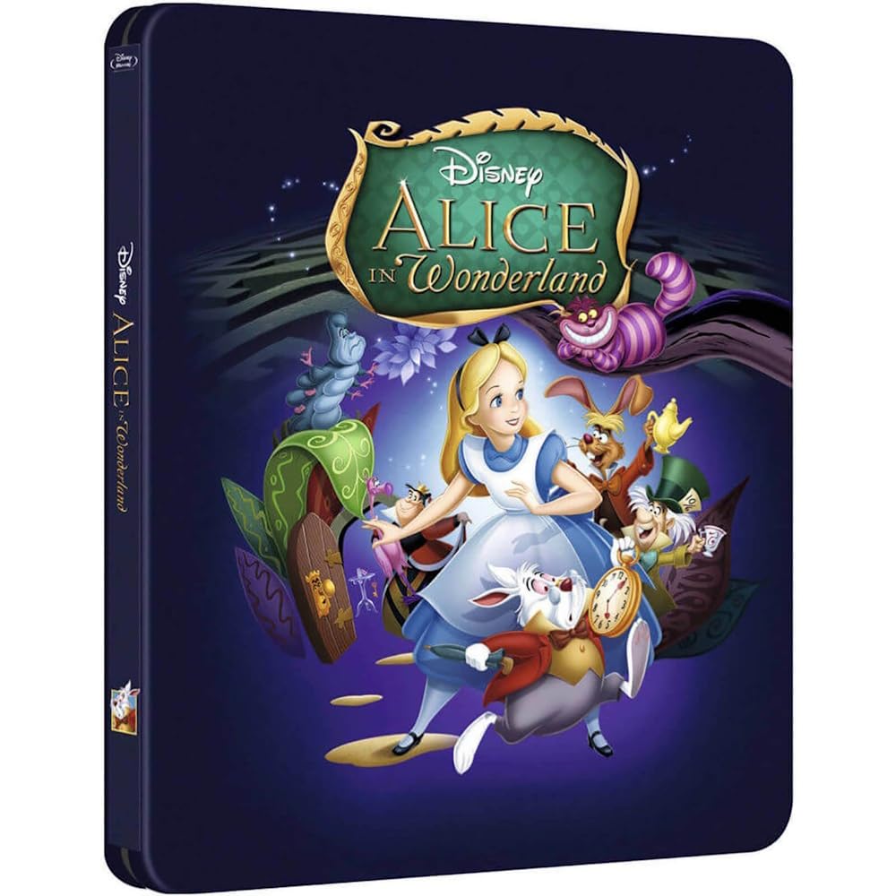 Alice in Wonderland (Alice im Wunderland 1951) Exklusive Limited Steelbook Edition (4000 Stk) - Blu-ray Movies