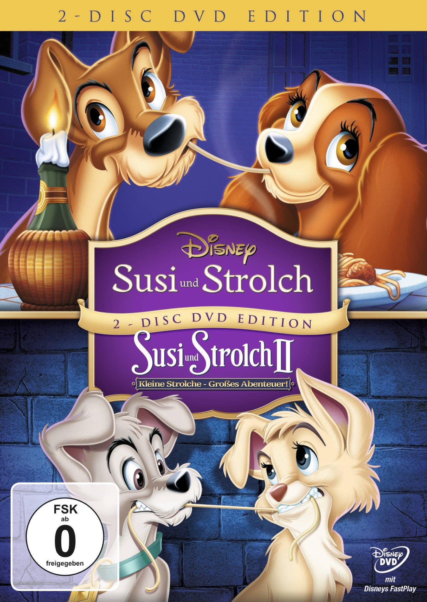 Susi und Strolch 1+2 Movies