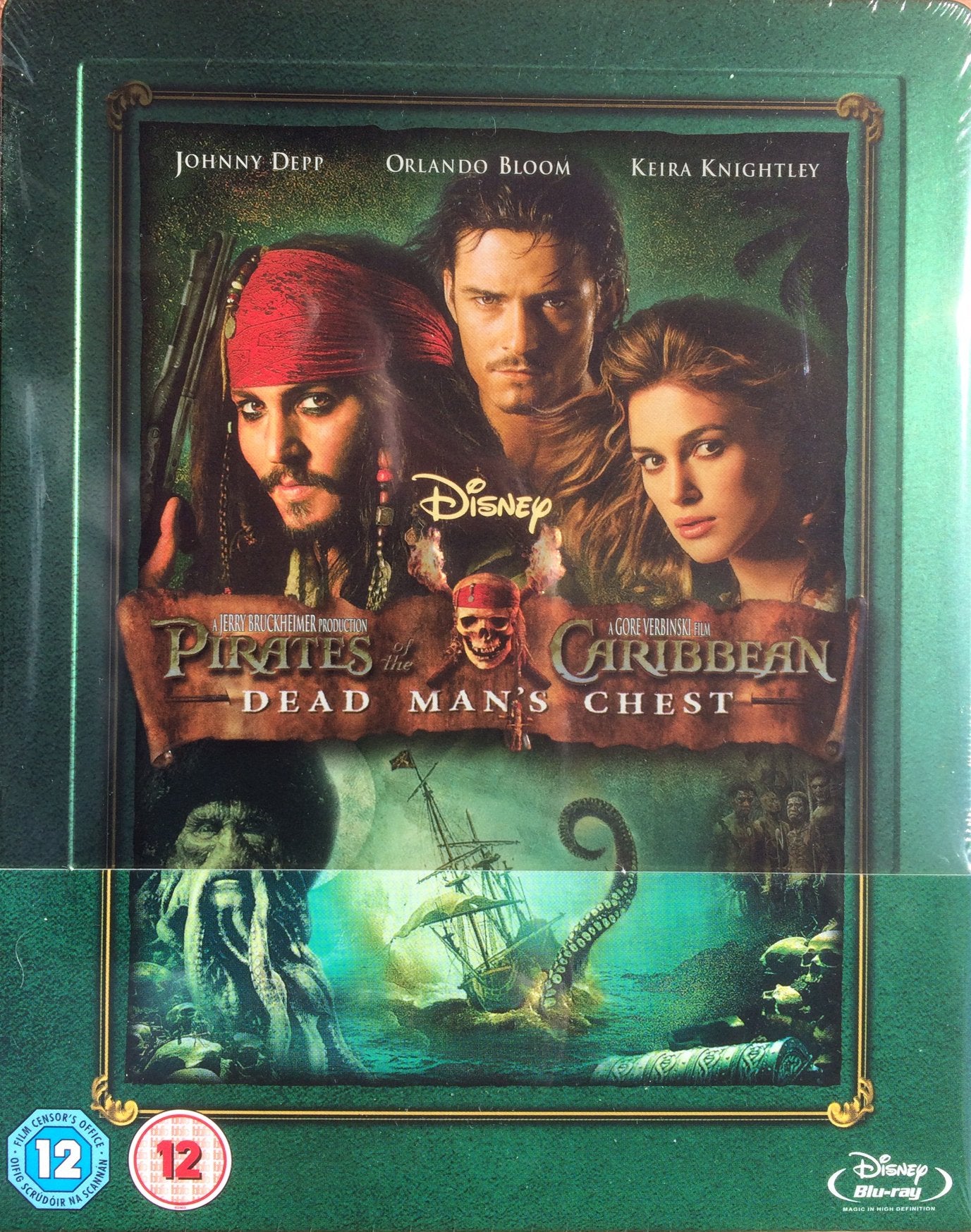 Fluch der Karibik 2 (Pirates of the Caribbean - Dead Man's Chest) - Exclusive Limited Edition Steelbook (Import mit deutschem Ton) Books