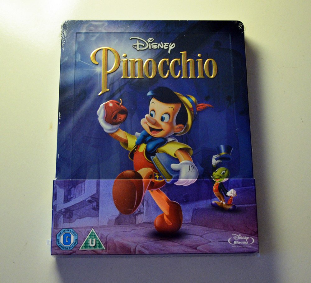 Pinocchio Limited Exclusive Steelbook Blu-Ray (UK-Import ohne deutschen Ton) Films