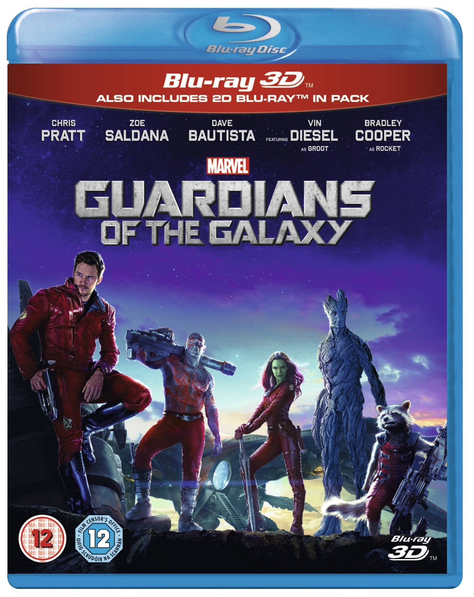Guardians of the Galaxy (Blu-ray 3D) Films
