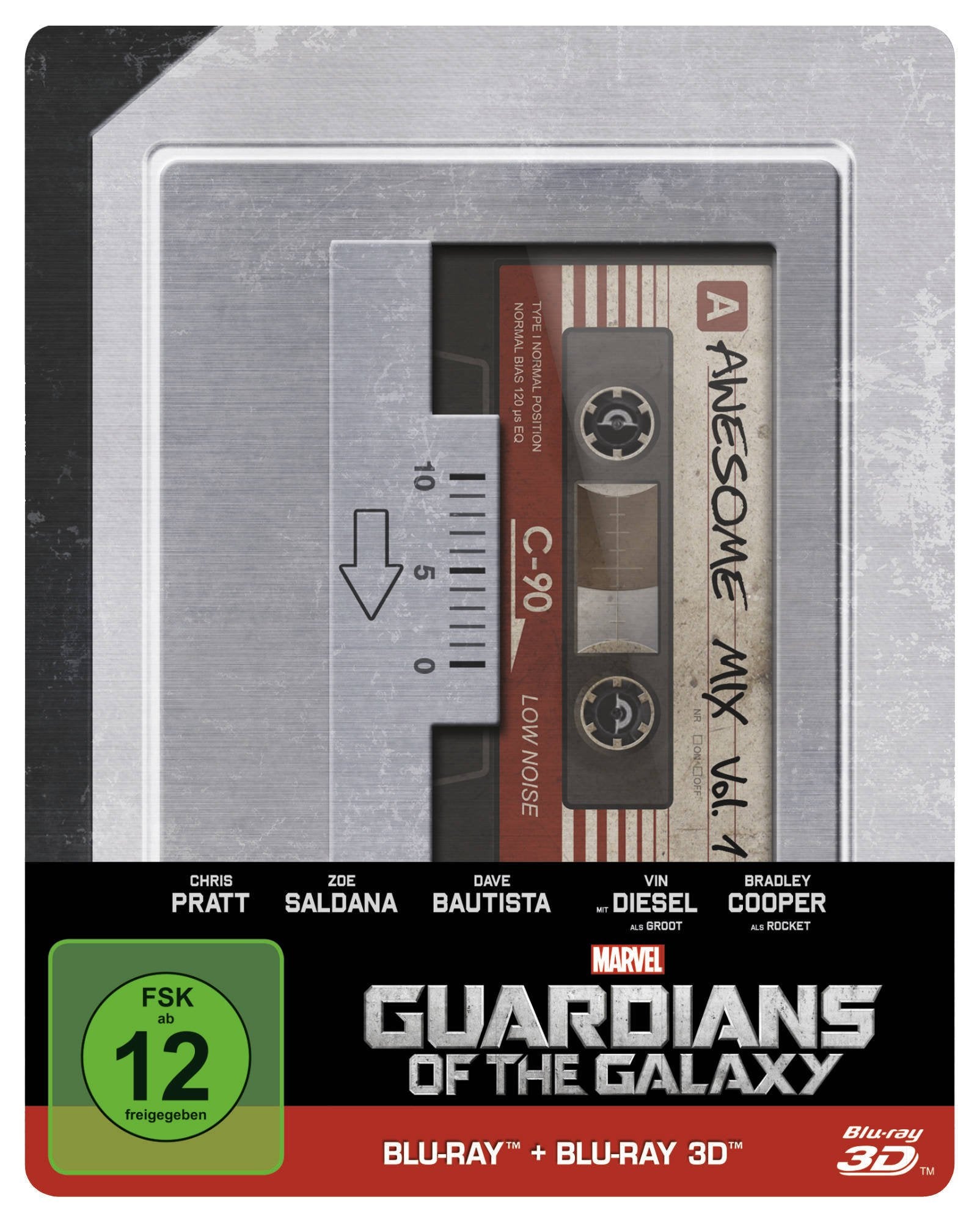 Guardians of the Galaxy(Steelbook) (+ Blu-ray 3D) Films