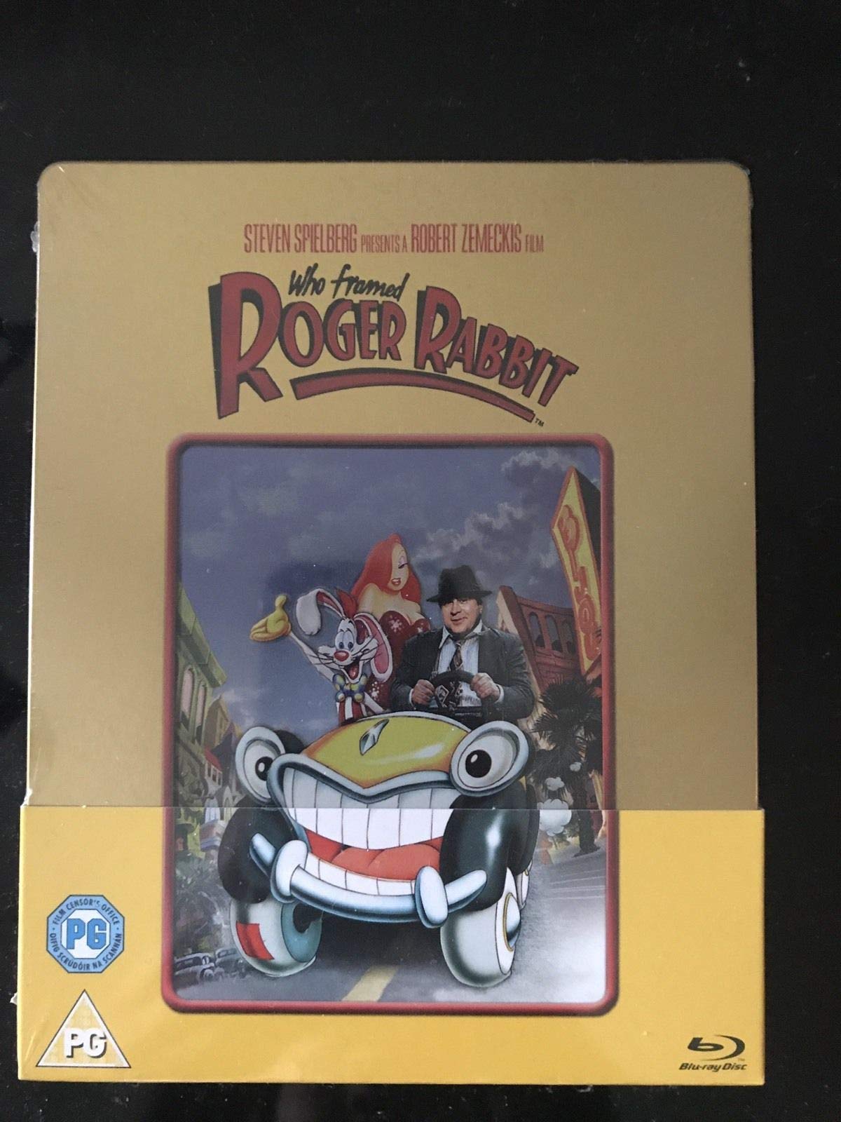 Falsches Spiel mit Roger Rabbit - Who Framed Roger Rabbit - Exclusive Limited Anniversary Gold Edition Steelbook (Import MIT deutschem Ton) Films
