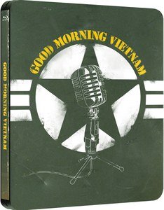 Good Morning Vietnam Steelbook Blu-ray Region Free Zavvi Exclusive UK Import #/2000 Movies