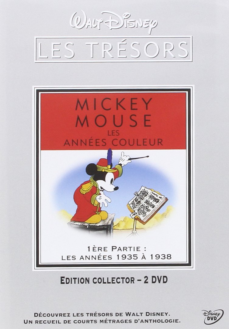 Mickey Mouse, couleur-1ère Partie : Les années 1935 à 1938 dvd