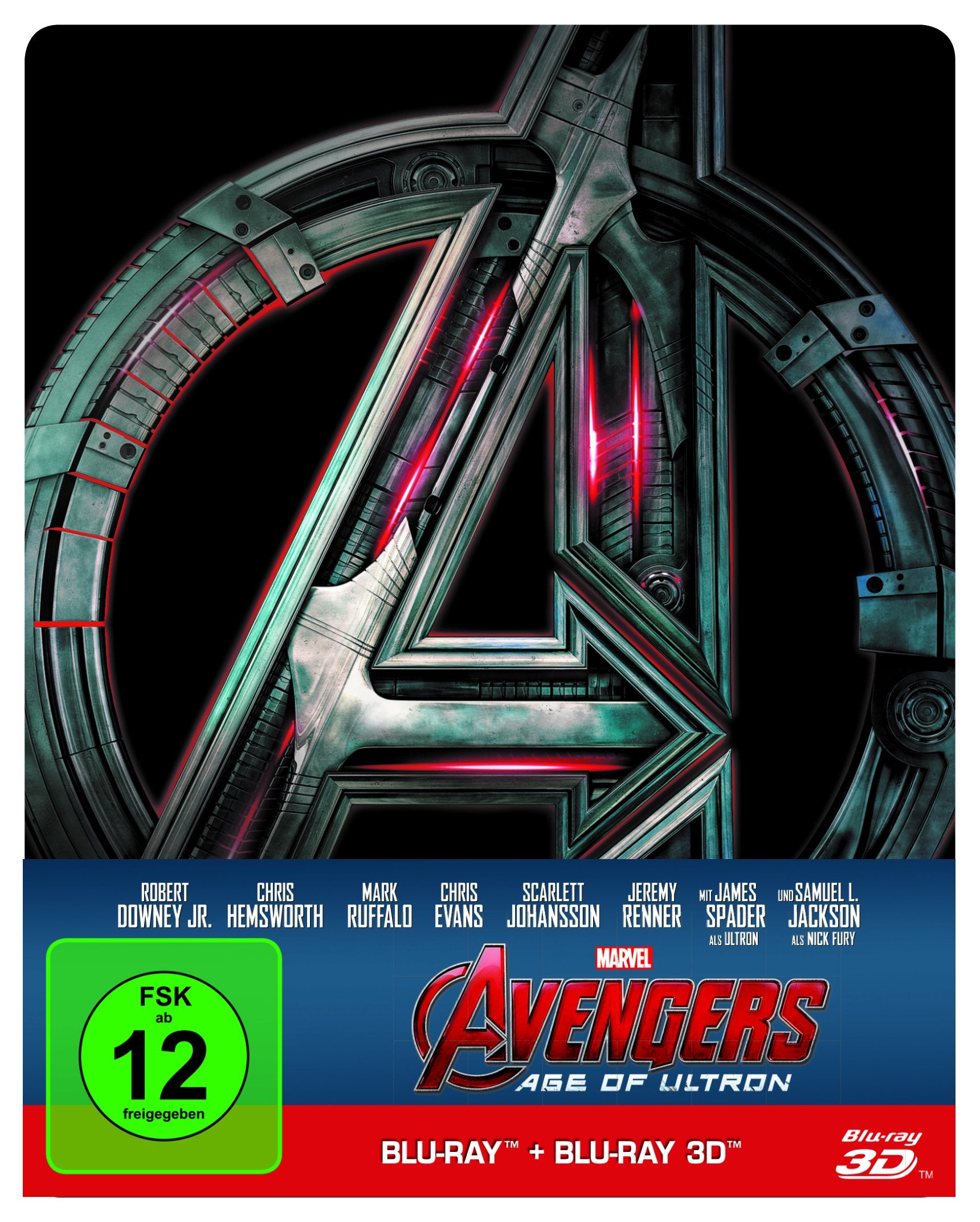 Avengers: Age of Ultron - Steelbook (+ Blu-ray) Films