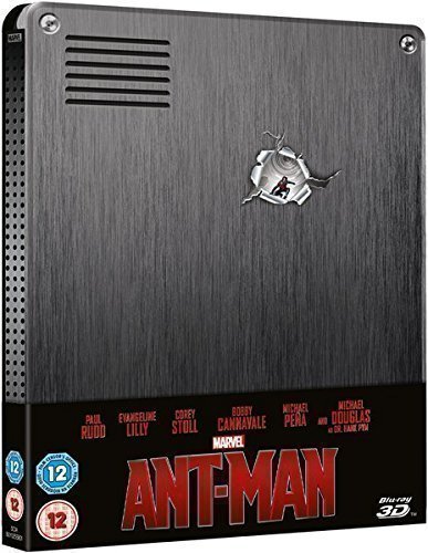 ANT-MAN 3D + 2D Steelbook™ Limited Collector's Edition + Gift Steelbook's™ foil region free (Import) Movies