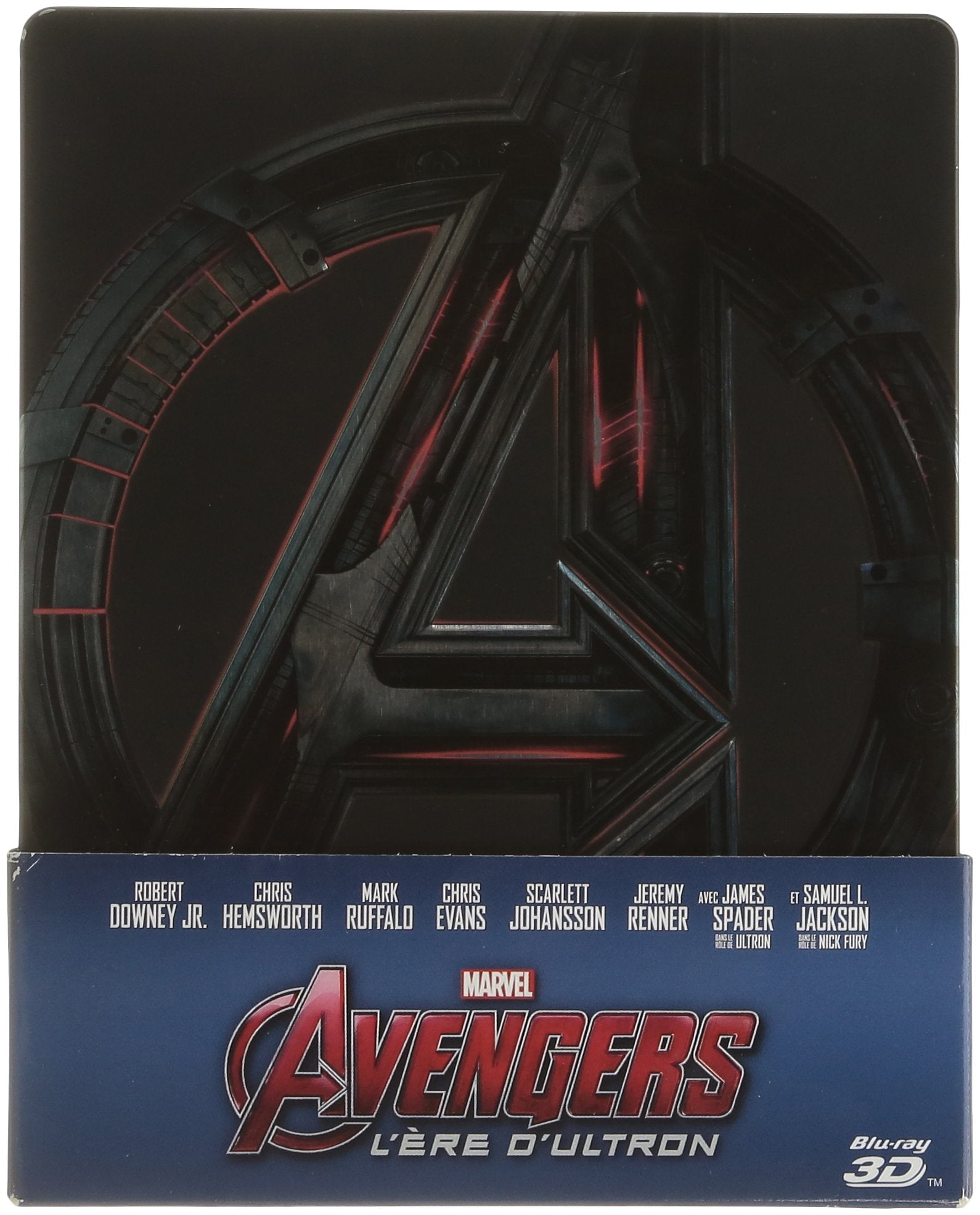 Avengers L'Age of Ultron – Combo Blu-Ray/Blu-Ray 3D Steelbook Limited Edition Fnac (+ Booklet) dvd