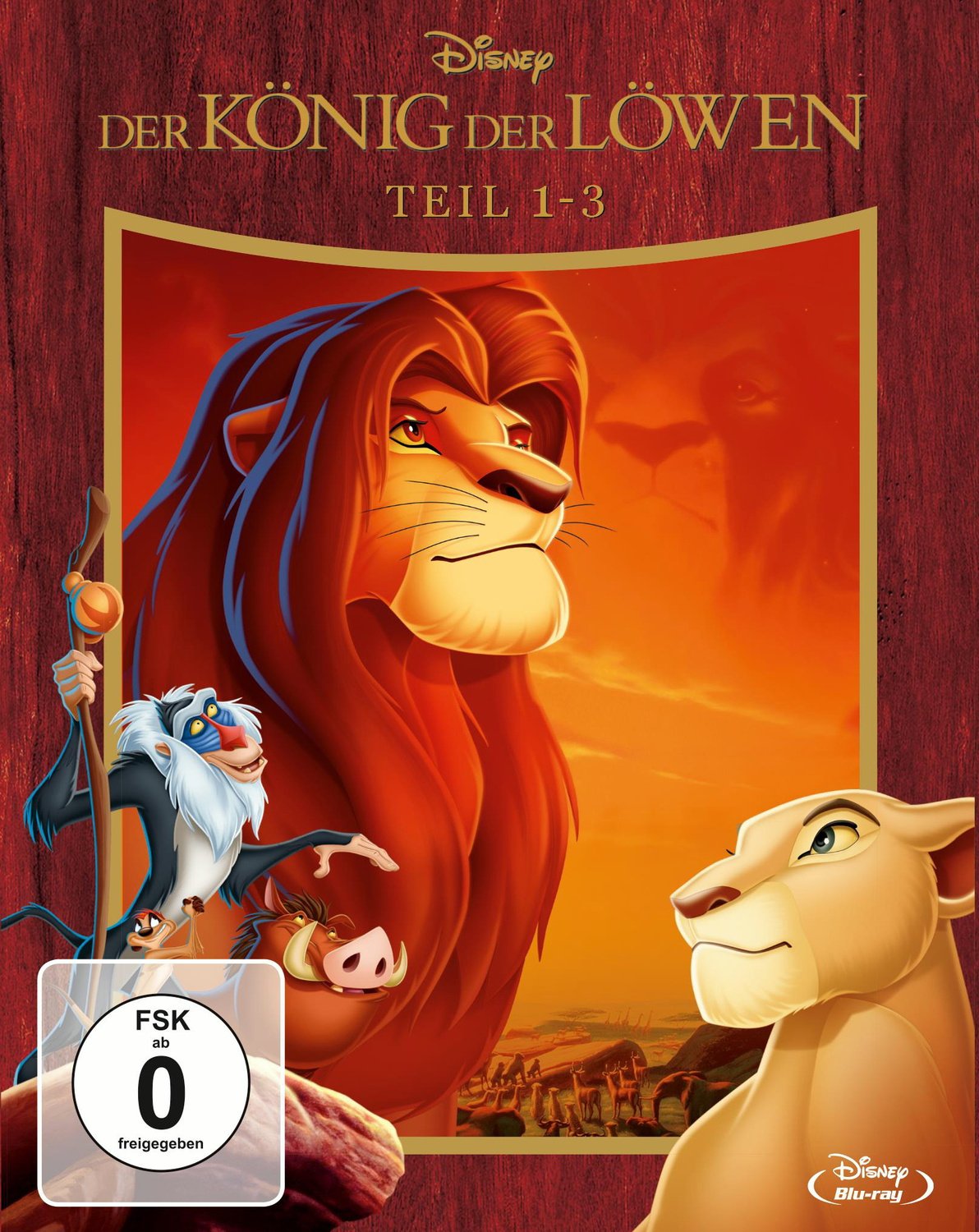 Der König der Löwen 1-3 - Trilogie Movies