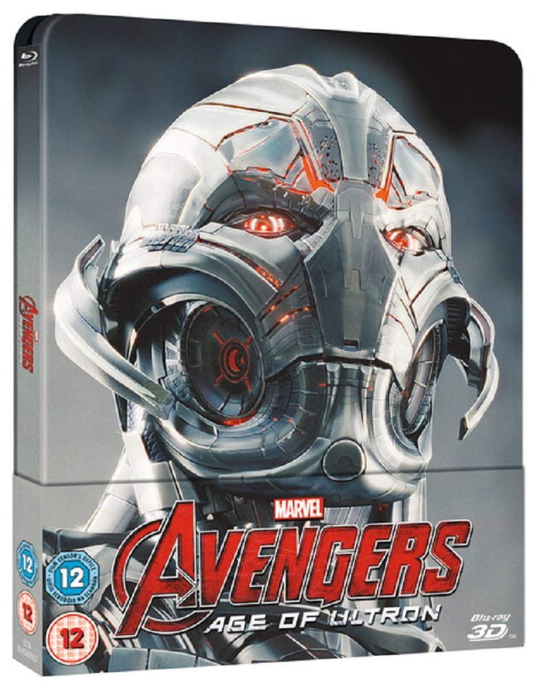 Avengers, Age of Ultron 3D, Steelbook, Blu-ray, ohne deutschen Ton, Zavvi exklusiv, Uncut, Region B Movies