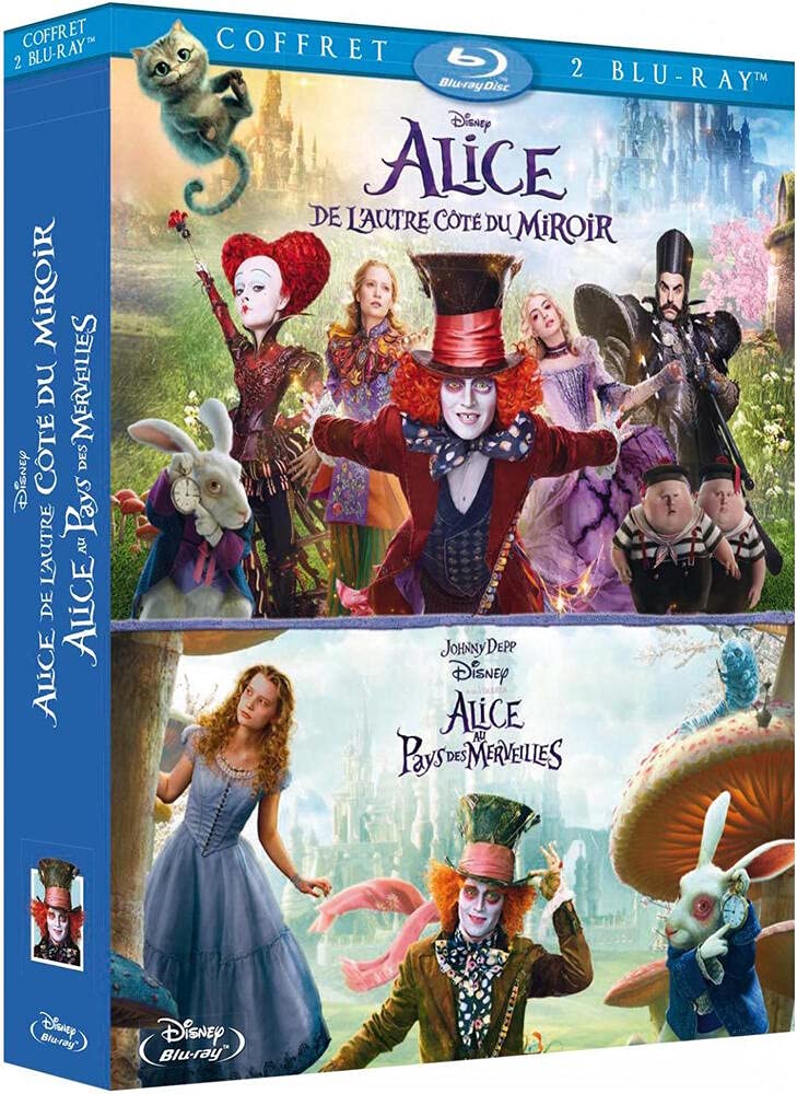 Pays des Merveilles + Alice de l'autre côté du Miroir dvd