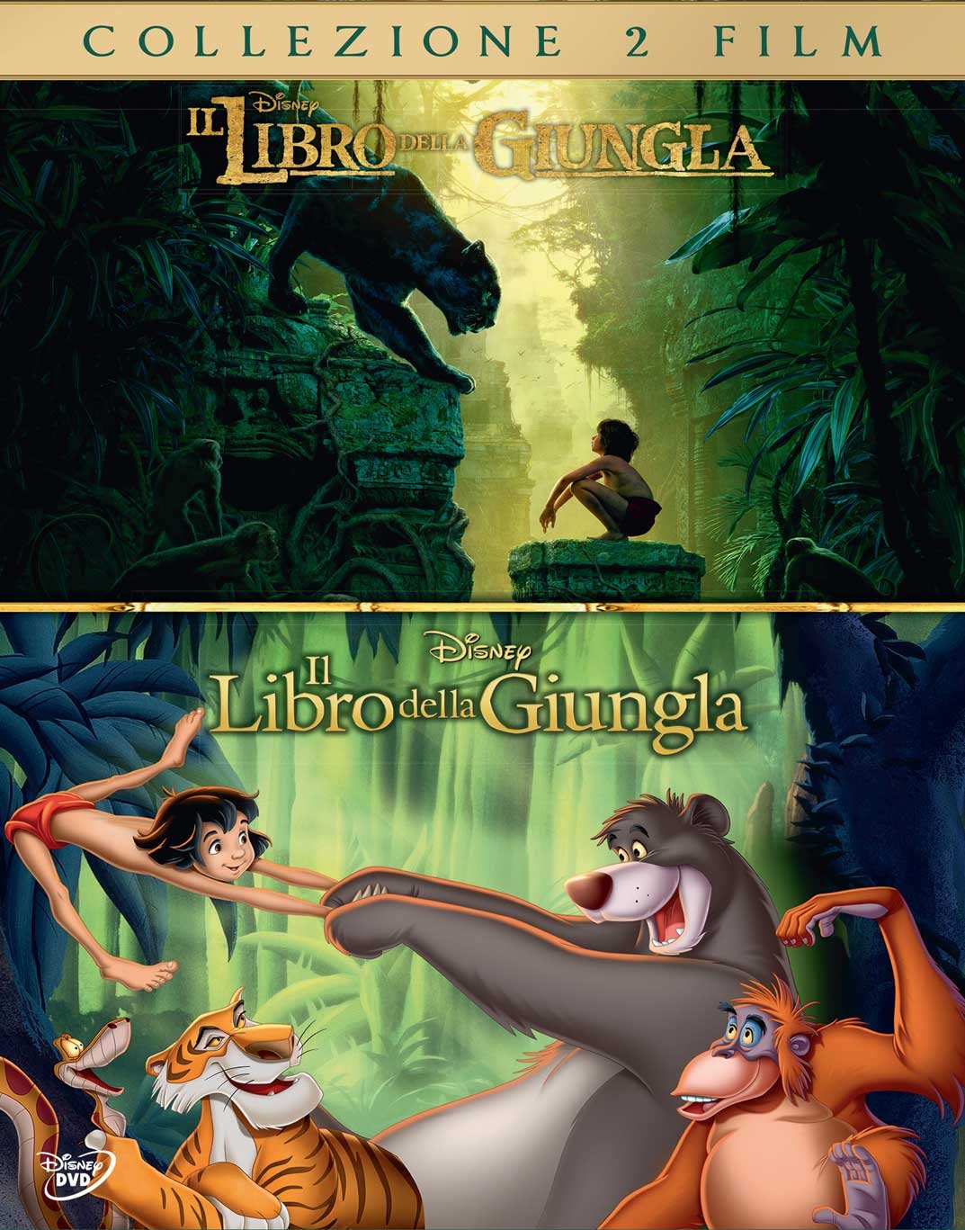 Libro della Giungla Live Action + Animation (2 DVD) Films