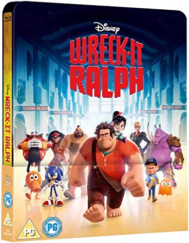 Wreck-It Ralph 3D - Steelbook (Blu-ray 3D + Blu-ray)(ohne deutschen Ton) gebr. Films