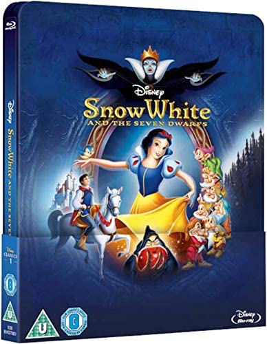 Snow White and the Seven Dwarfs (Ltd Zavvi Lenticular Steelbook) (Blu-ray) Films