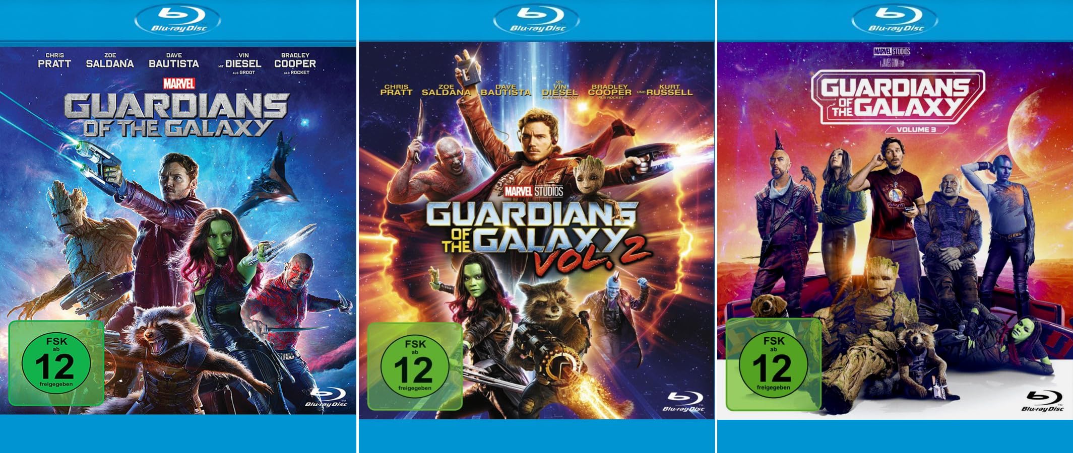 Guardians of the Galaxy Vol. 1+2+3 (Teil 1+2+3) Marvel Studios Films