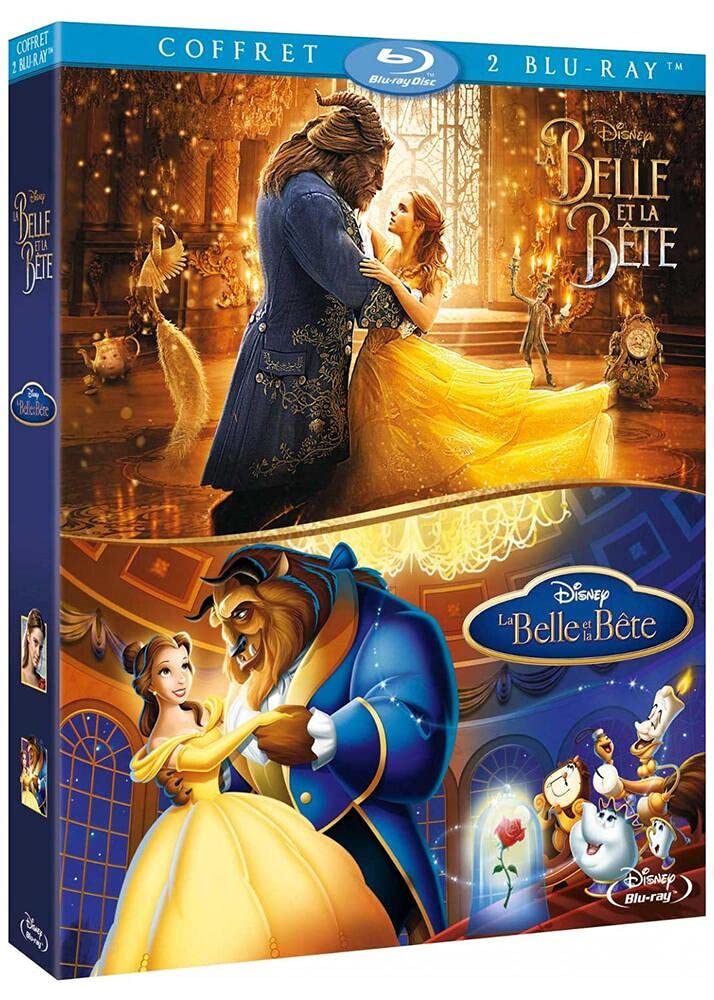 Coffret la belle et la bête : le film ; le dessin animé Films