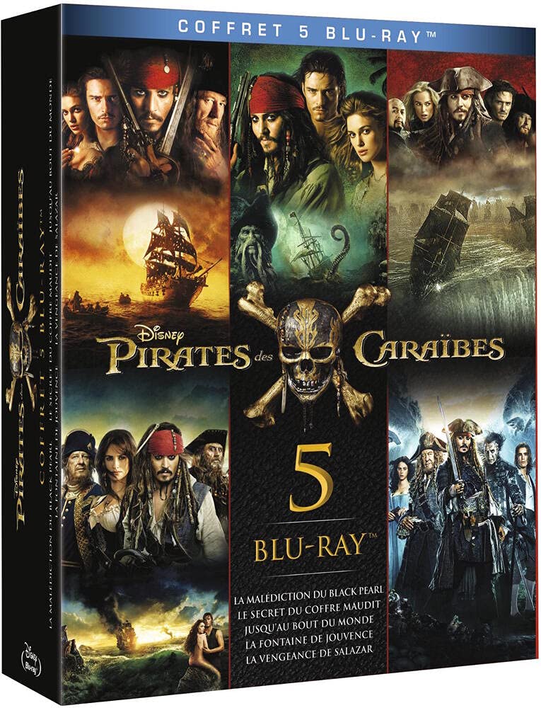 Pirates des Caraïbes-Intégrale 5 Films dvd